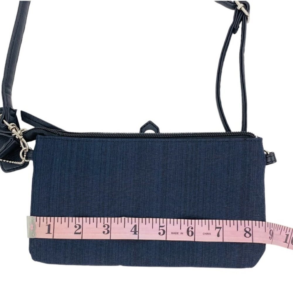 Denver Hayes Crossbody Wallet Phone Wristlet Bag - Picture 9 of 11